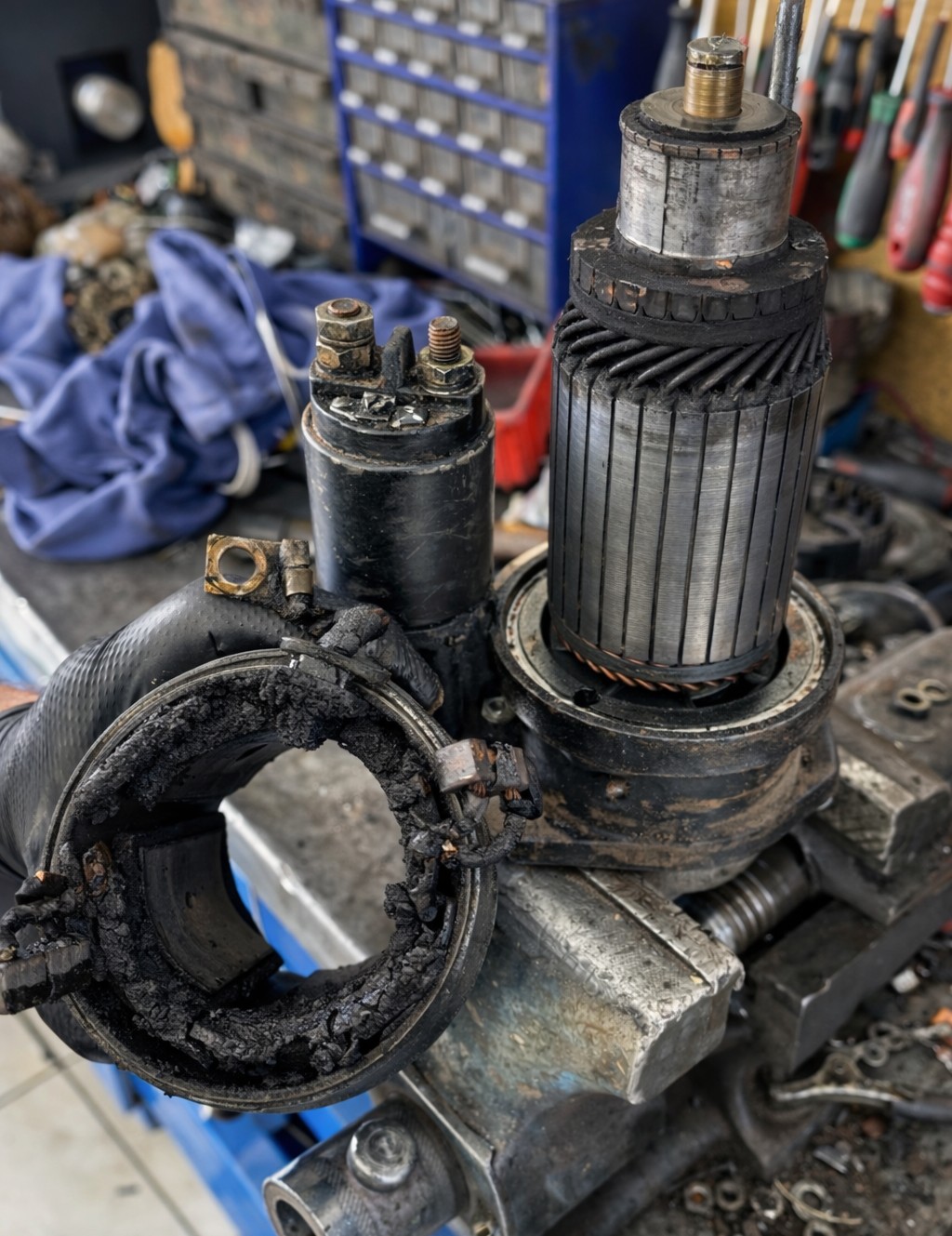 Anlaser prije reparacije